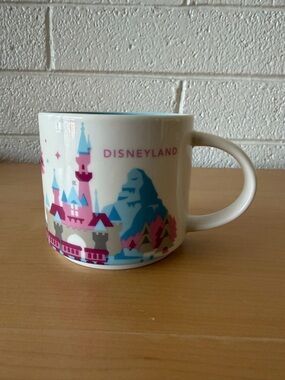 Disney Discovery Series Disneyland 14 oz Ceramic Starbucks Coffee Mug